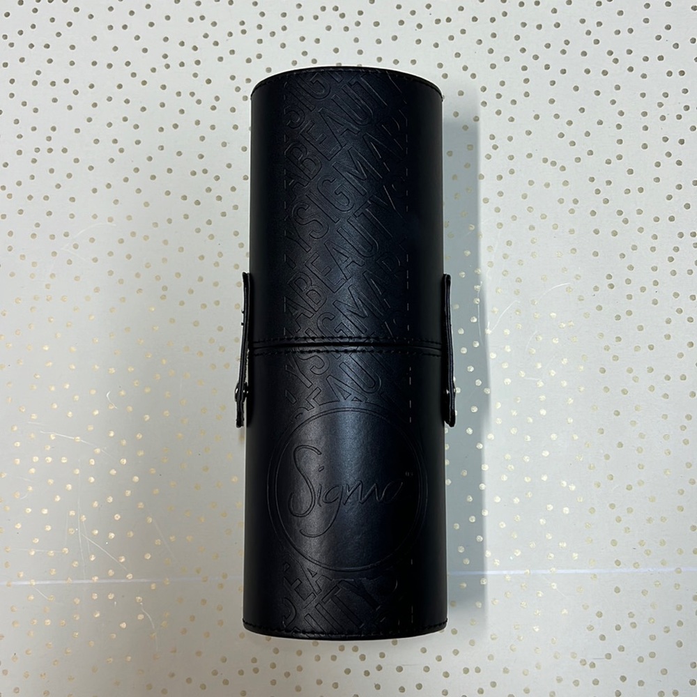 Sigma Makeup Brush Roll Travel Holder Black